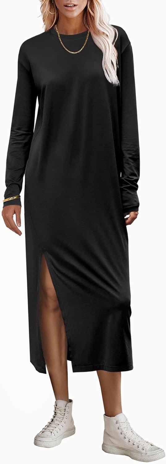 ANRABESS Lengthy Sleeve Midi ANRABESS Lengthy Sleeve Midi