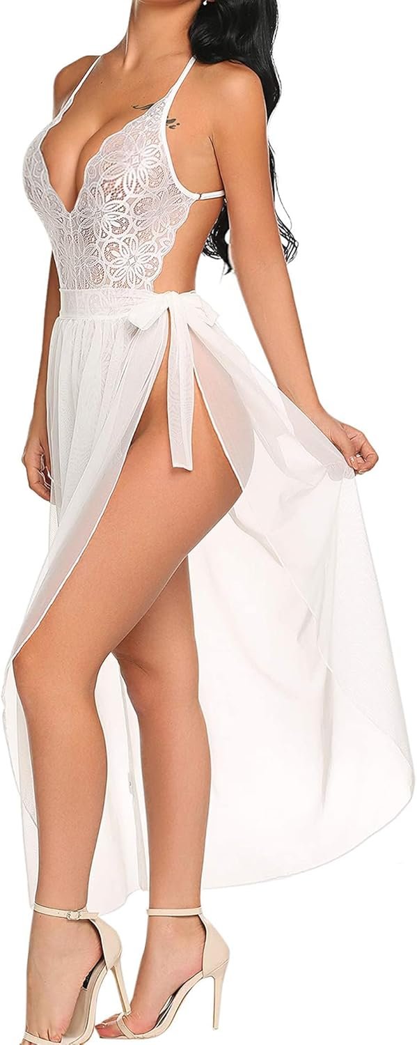 Avidlove Ladies One Piece Lingerie Deep V… Avidlove Ladies One Piece Lingerie Deep V…