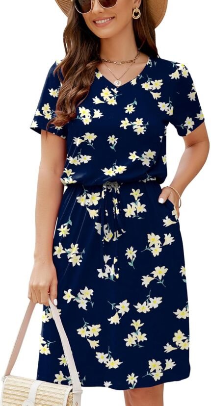 HUSKARY Ladies Summer season Informal Mi…