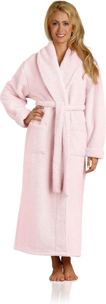 Plush Microfiber Fleece Gown | Tremendous Gentle & Heat | Light-weight | Full Size