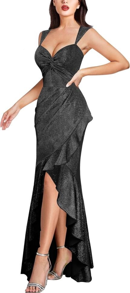 VFSHOW Womens Glitter Sweethea…