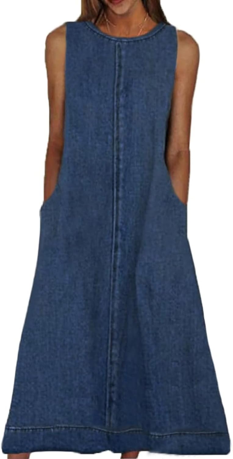 Womens Informal Sleeveless Maxi Womens Informal Sleeveless Maxi