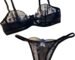 Women's Floral Embroidered Lingerie Set ...