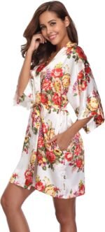 🔹 high-end chiffon robe.