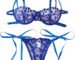 Women's Sexy Tie Side Cute Underwire Pus...