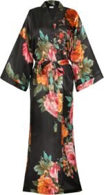 🔹 elegant silk robe
