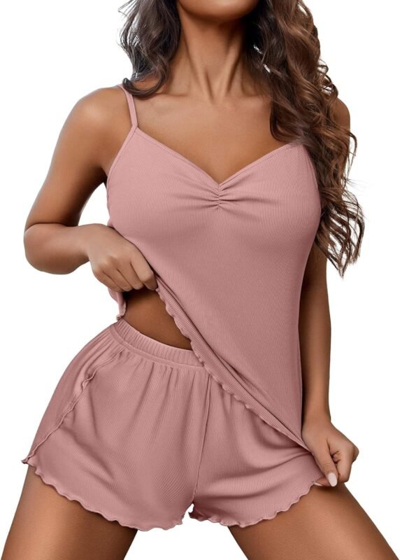 Ekouaer Womens Cami Pajama Sets 2 Piece ...