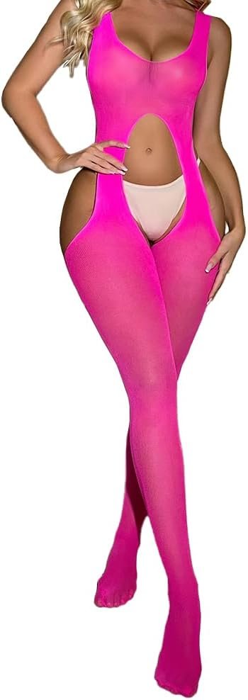 Ladies Attractive Bodystocking Suspenders Sheer Lingerie One Piece Tights Transparen Clubwear Bodysuits Ladies Attractive Bodystocking Suspenders Sheer Lingerie One Piece Tights Transparen Clubwear Bodysuits