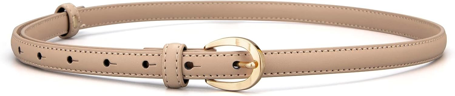 Leather-based Belts for Girls Skinny Skinny Waist Belts for Denims Pants Attire Leather-based Belts for Girls Skinny Skinny Waist Belts for Denims Pants Attire