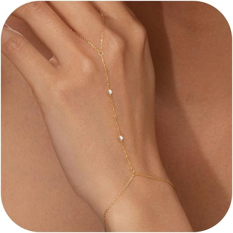 Gold Bracelets for Ladies Stylish,14K Actual Gold Plated Dainty Stackable Paperclip Cuban Hyperlink Chain Bracelets,Cuff Bracelets Jewellery Set Adjustable 7″+2″ Gold Bracelets for Ladies Stylish,14K Actual Gold Plated Dainty Stackable Paperclip Cuban Hyperlink Chain Bracelets,Cuff Bracelets Jewellery Set Adjustable 7″+2″