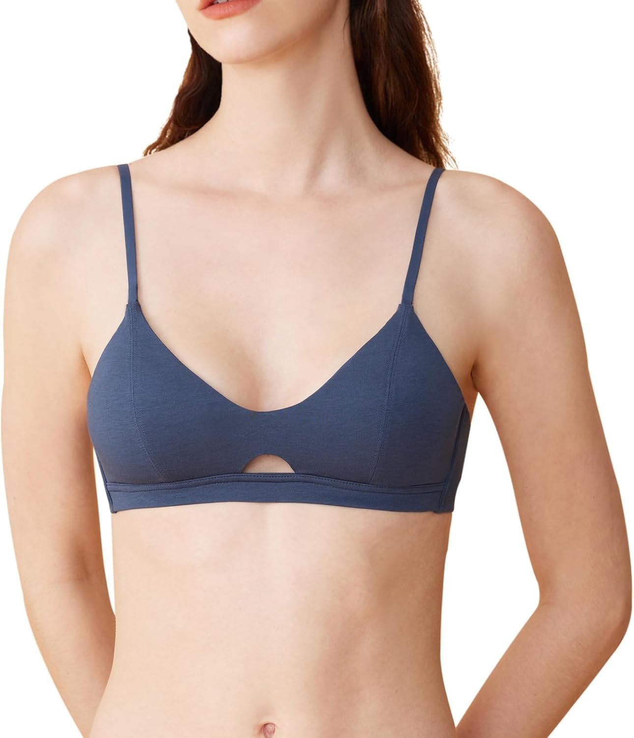 Pima Cotton Bra Wi-fi Padded Bralette… Pima Cotton Bra Wi-fi Padded Bralette…