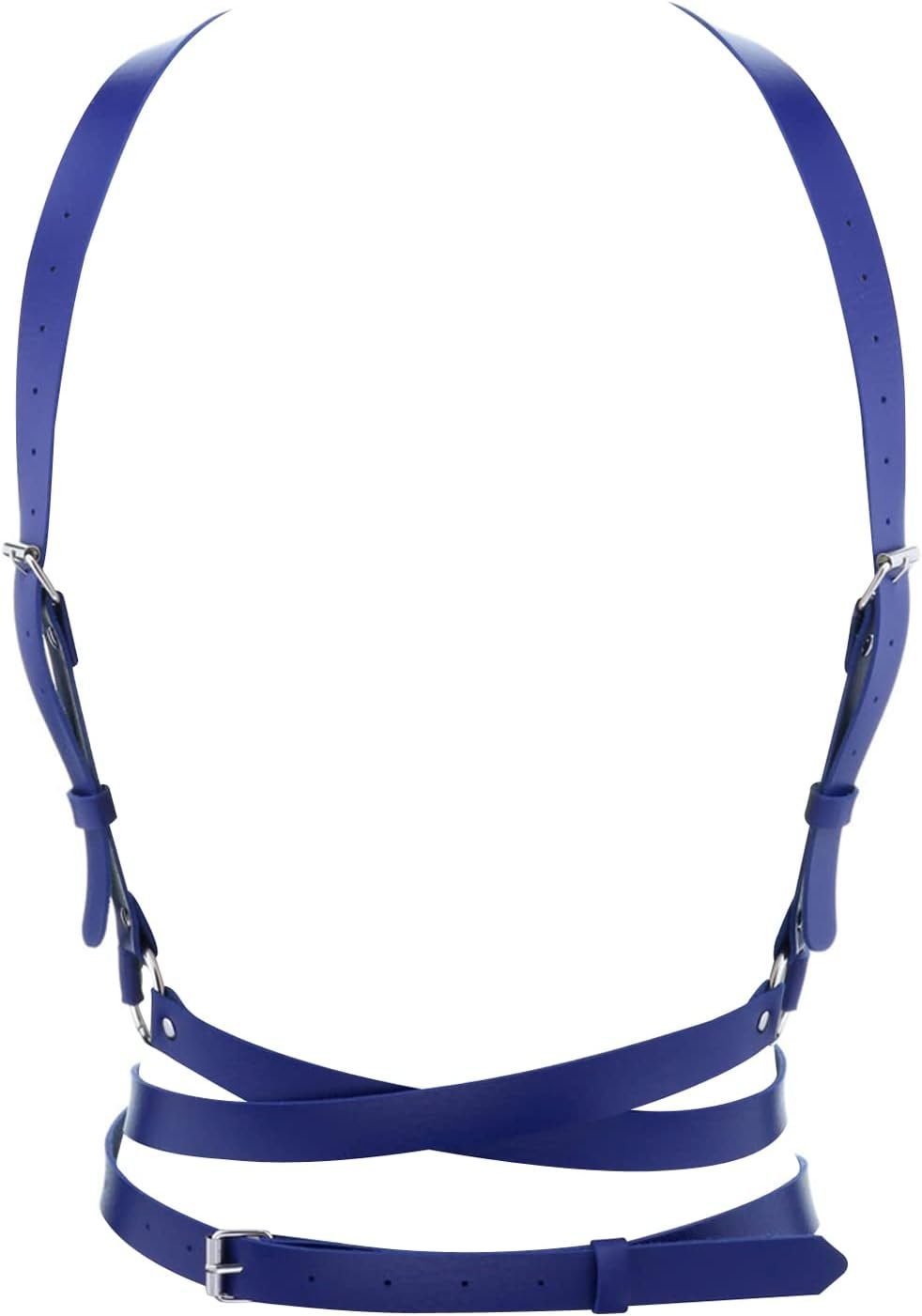 eYLun Girls Leather-based Punk Waist Harness Belt
