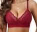 Avidlove Lace Bra for Women Triangle Wir...
