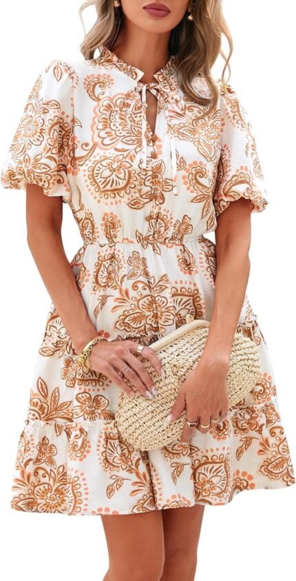 BTFBM Girls Summer season Floral Shor…