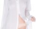 ETAOLINE Women's Sexy Sheer Sleepshirt P...
