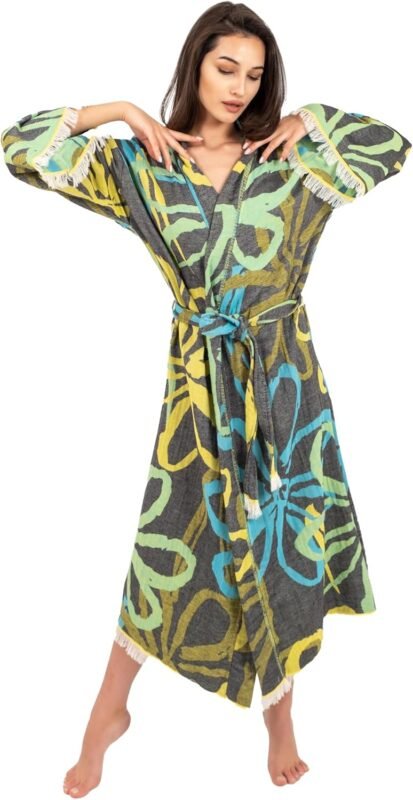 🔹 comfortable cotton robe